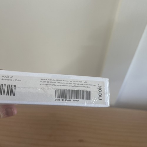 ***** SEALED NEW Barnes & Noble 1st Edition generation NOOK WiFi eReader BNRV100 - Picture 5 of 5