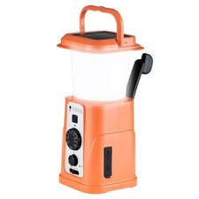 5000mah Emergency Radio Camping Lantern, Hand Crank Am/Fm/NOAA Weather Radio,...