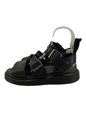 いし　Dr. Martens GRYGHON ブラック サンダル 6 UK ドクターマーチン レザーサンダル グリフォン ブラック UK6