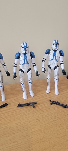 Star Wars Black Series 501st Clone Trooper Bundle Lot - Picture 5 of 5