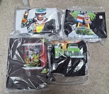 LOT 10 Ten 2XL T-Shirts Silkscreen Ford Chevy Flames Trucks Heavy Cotton