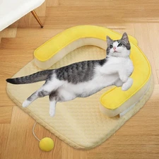 Dog Cooling Mat Kennel Pet Supplies U Shape Easy Carry Pet Cooling Cushion