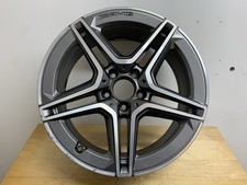 1 x MERCEDES BENZ A CLASS W177 18" AMG DIAMOND CUT GREY GENUINE OEM ALLOY WHEEL
