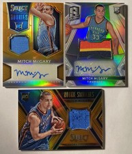 2014-15 Panini Select MITCH McGary Rc Patch Auto Orange Prizm /60 + Spectra Auto