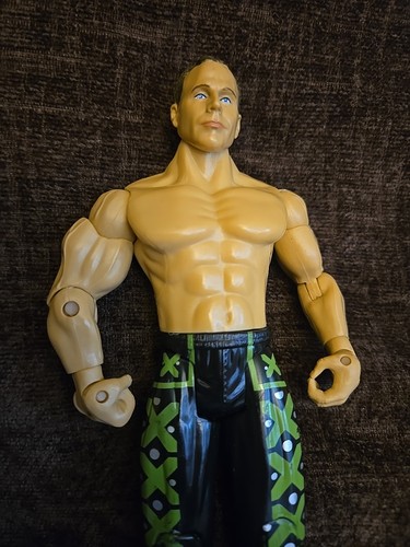 WWE 2004 Jakks Pacific Shawn Michaels HBK DX Ruthless Aggression Actionfigur - Bild 3 von 10