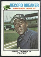 1977 Topps #232 Minnie Minoso