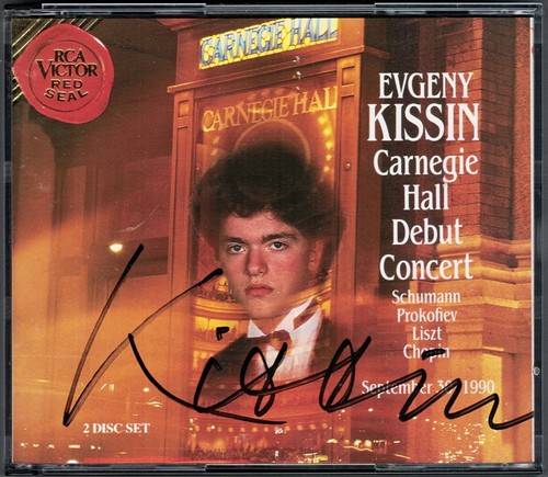 Evgeny KISSIN Signiert CARNEGIE HALL Debut Recital 2CD SCHUMANN PROKOFIEV CHOPIN - Imagen 1 de 1