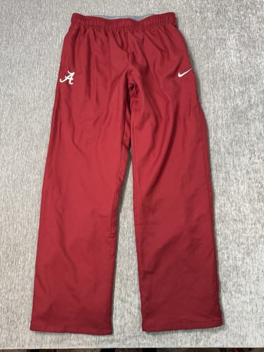 Alabama Crimson Tide Track Pants Mens M Red Nike Joggers Gym Sweat Athleisure