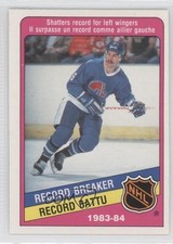 1984-85 O-Pee-Chee Record Breakers Michel Goulet #391 HOF 0a1