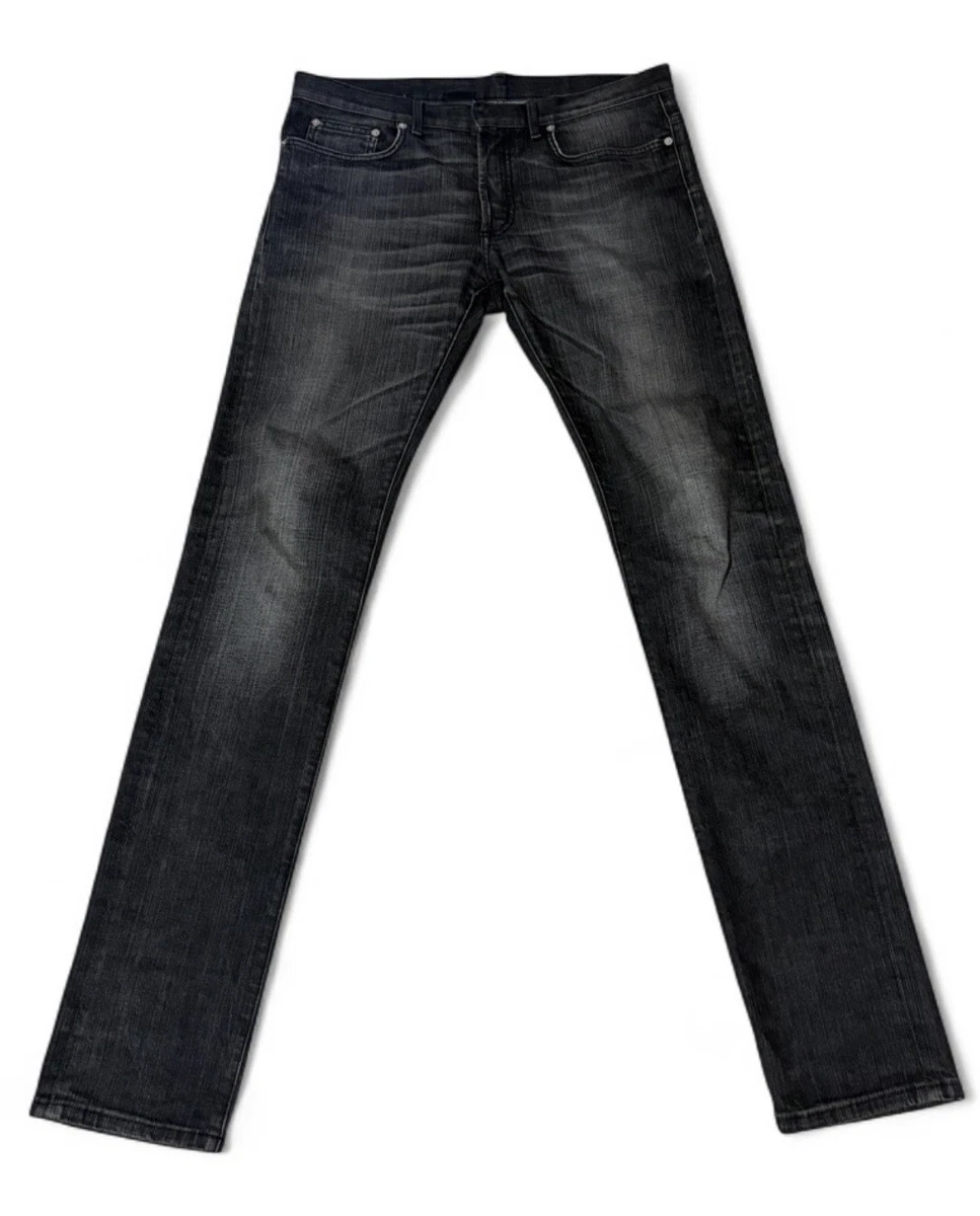 Dior Black Cotton Jeans for Men for sale | eBay