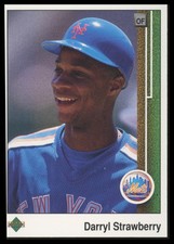 1989 Upper Deck #260 Darryl Strawberry New York Mets