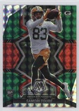 2022 Panini Mosaic Rookies Choice Red and Green Prizm Samori Toure Rookie RC