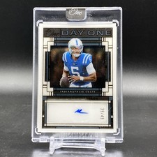 2023 Panini One Anthony Richardson Bronze Rookie Auto Day One #/49 Colts B21