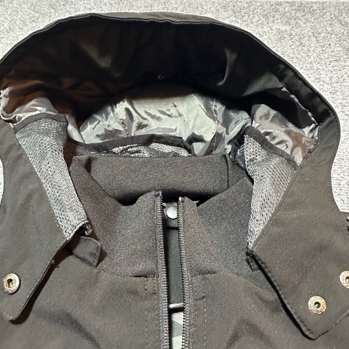 Baubax Jacke Damen extra groß schwarz Kapuze durchgehender Reißverschluss Taschen Langarm - Bild 8 von 13