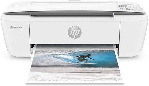 HP DeskJet 3755 Compact All-in-One Wireless Printer, Mobile Printing Instant Ink - Afbeelding 1 van 6