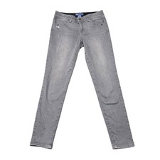 Democracy Women's Gray "Ab"Solution Skinny Jeans Size 8
