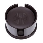 1 Set Coaster Home Wooden Teacup Pads Heat Insulation Pads