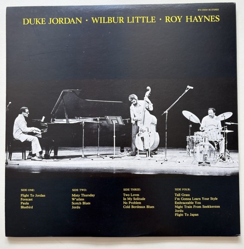 DUKE JORDAN TRIO Live in Japan 2LP 1977 Japan - SteepleChase SFX10034~35 - Picture 2 of 4