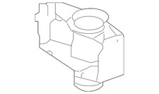 Genuine Volkswagen Inlet Connector 1K0-805-962-C-9B9