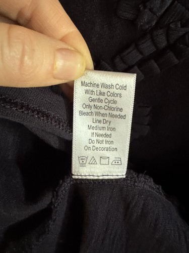 Coldwater Creek Damen 10 T-Shirts bestickt Blumen klassisch bequem Strand - Bild 7 von 14