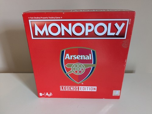 Arsenal FC Legends Edition - Limited Edition Monopoly - Rare Hasbro 2021