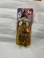 Ty Teenie Beanie BRITANNIA International Bear NEW in Package McDonald's