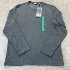English Laundry Men s Long Sleeve Crewneck Regular Fit Shirt Green Sz XL