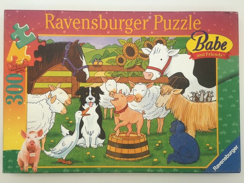 RAVENSBURGER Puzzle EIN SCHWEINCHEN NAMENS BABE 300 Teile 13 096 2 1998 90er - Bild 7 von 10