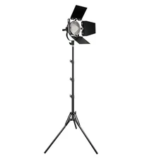 Julius Studio LED Continuous Output Light with Barndoor, 75 Beads, 5700K, 4500