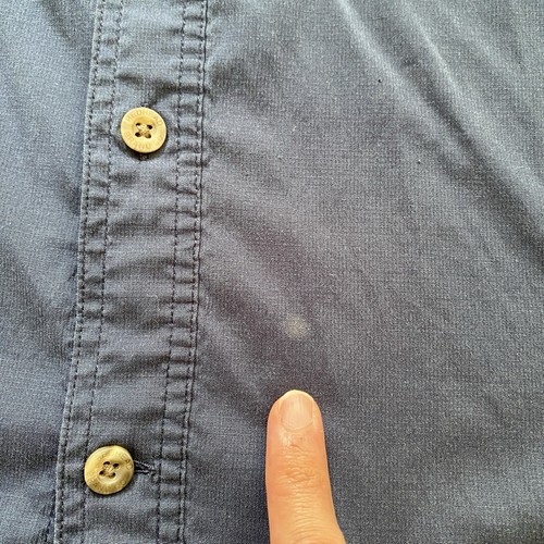 RedHead Shirt Men’s XL Navy Blue Fishing Long Sleeve Button Up Vented Outdoor - Picture 11 of 11