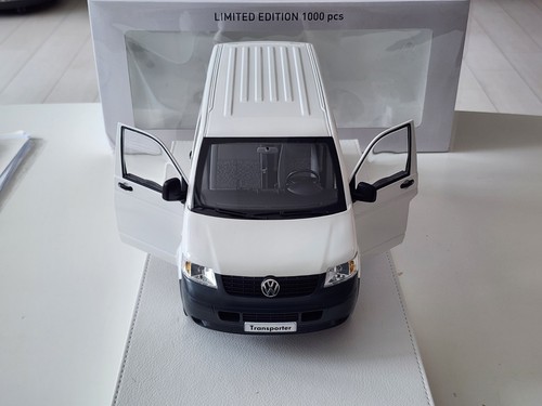 1:18 Norev Volkswagen T5 Multivan 2003 White 1000pcs Limited Edition Diecast - Picture 8 of 9