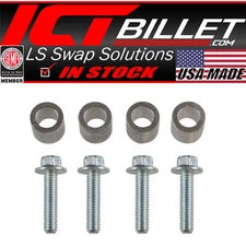LS FUEL RAIL SPACER KIT for Siemens Deka Swap Injectors LS Truck Intake