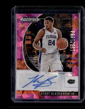 2020 Panini Prizm Draft Picks Autographs Pink Ice #PA-KB Kerry Blackshear Jr.
