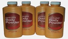 4 Perfect Purity Medicated Body Powder, 6 oz. Relieve pain and itch from bites