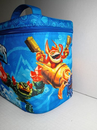 Skylanders Blue Nylon Padded Carrying Case Lunch Box PowerA 4E - Picture 4 of 8