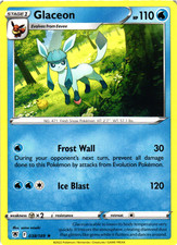 Pokémon TCG Glaceon 038/189 Astral Radiance Rare NM