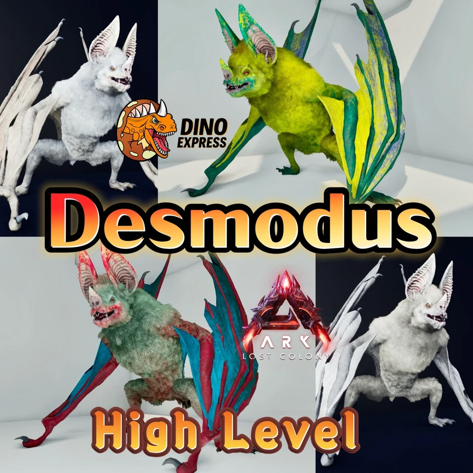 Desmodus High Level Color New Dino ARK🦕 Survival Ascended ASA PVE PC/XBOX/PS