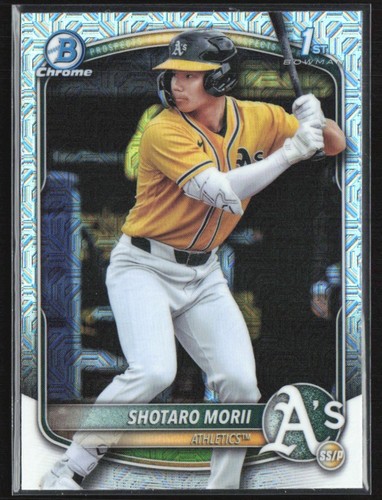 Shotaro Morii 2025 Bowman Chrome Prospects Mega Box Mojo #BCP-170 Atletica leggera - Foto 1 di 3