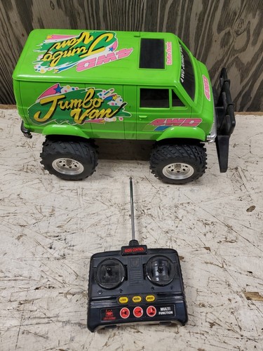 Radio Shack JUMBO VAN Remote Control Buggy 1980’s RC Car W/ Remote (C22)