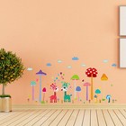 Colorful Giraffe Wall Stickers For Kids Rooms Home Decor Cartoon