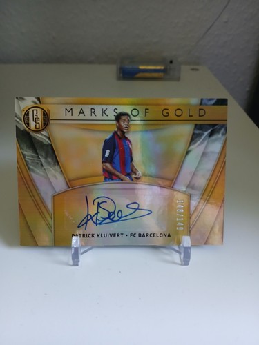Patrick Kluivert Auto /149 2019-20 Panini Gold Standard