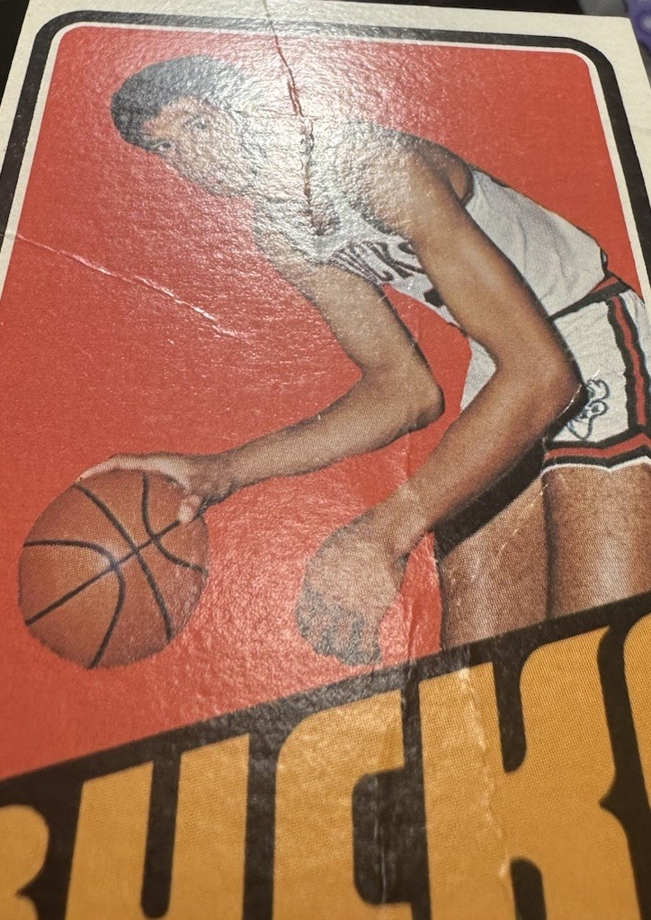 1972-73 Topps KAREEM ABDUL-JABBAR #100 GVG Milwaukee Bucks HOF Creasing