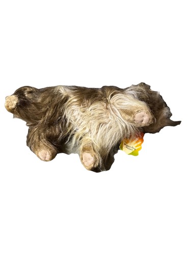 Folkmanis Brown SHAGGY DOG Full Body Hand Puppet 16" Plush Stuffed Realistic Toy - Picture 3 of 5