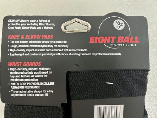 Eight Ball 14+Multi-Sport Knee, Elbow & Wrist Pads & Guards-NEW - Bild 6 von 6