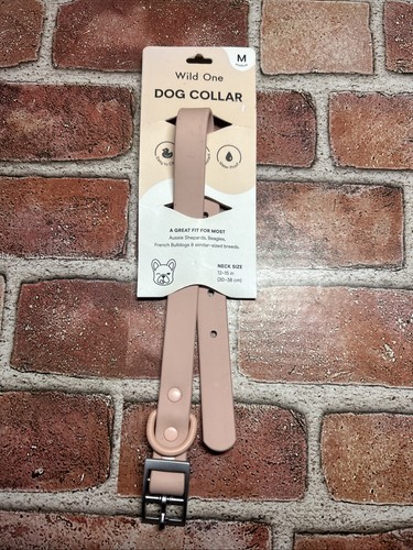 Wild One Hundehalsband Größe Medium 12-15 cm rosa - Bild 1 von 2