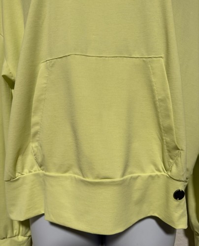 Prana Women Eileen Hoodie Size L -Lime Neon Green - - Picture 3 of 12