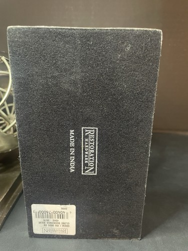 Fermalibri mappamondo rotante metallo moderno industriale ferramenta restauro vintage - Foto 15 di 17