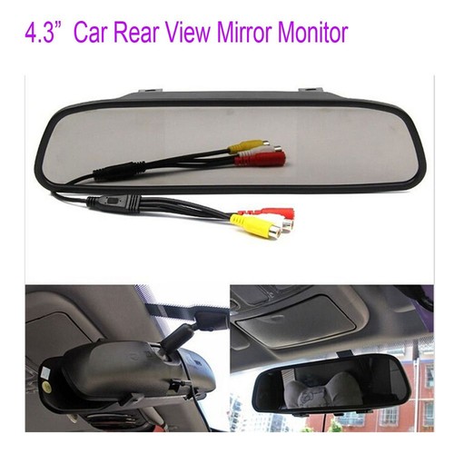 4.3" TFT LCD Car Rear View Mirror Monitor Kit + Waterproof Mini Backup Revers... - Picture 2 of 8