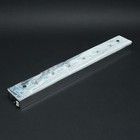 Hillebrand Wandleuchte Halogen Massive Murano Glasplatte auf Metallkorpus 1.SIS