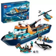LEGO City Arctic Explorer Ship Floatable Building Toy Set 60368-NEW BOX